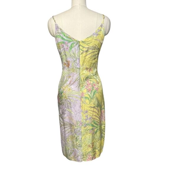 Delfi Collective Frankie Knotted Plunge Neck Floral Midi Dress| Size S - Picture 7 of 12